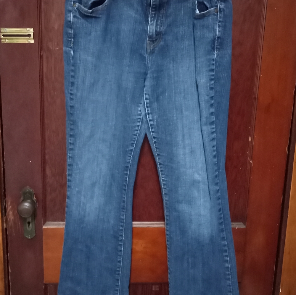 Women's Levi's 515 Boot Cut 14L Dark Wash Jeans 1% Lycra Stretch